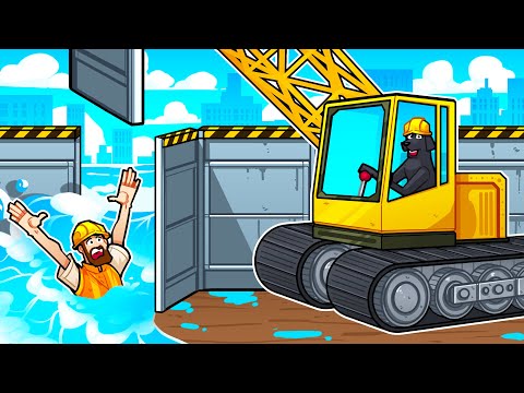 We were hired to build a FLOOD WALL and this happened...