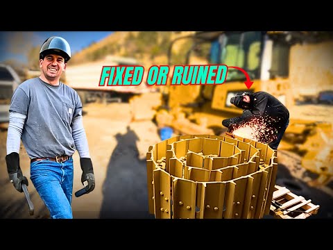 Did We Really Just Cut Up Brand New CAT Dozer Tracks | Fixed or Ruined | 89 Built
