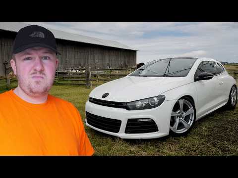TRYING TO FIX MY VW SCIROCCO R THAT WAS ABANDONED ON A FARM