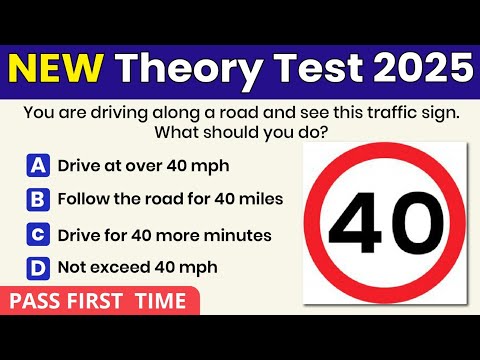 Theory Test 2025 UK Revision | December Month Practice | Pass First Time