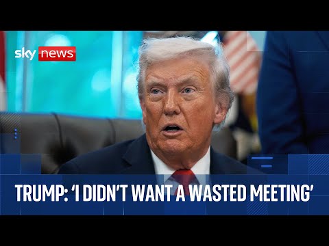 Trump responds after Putin meeting in Budapest put on hold