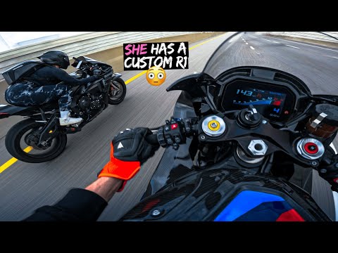 I RAN INTO THE CRAZIEST GIRL RIDER IN MY CITY..