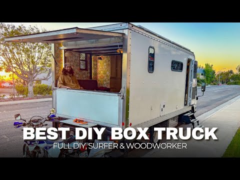 INCREDIBLE Box Truck Converted into Camper & Tiny Home