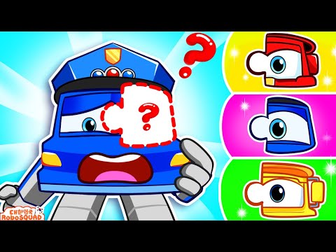 로봇 부품을 SWAP하면 (Robot Parts Swap) 결과는 충격적이었다! 😱  RoboSquad TV 유아 애니메이션