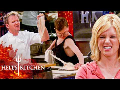 The Teams Race To Prep Dover Sole as Aaron Says a Curse Word | Hell's Kitchen