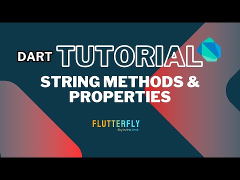 Master Dart Programming I String Methods and Properties#dart #malayalam #flutter
