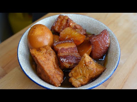 小时候妈妈常常煮的豆油肉🐷酱香味浓郁,软烂入味,好吃又下饭,一碗米饭不够吃🍚💯Braised Pork Belly with soy sauce 🐷 sauce is rich in flavor