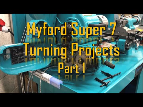 Myford Super 7 Turning Projects Part 1 - Metric Thread Cutting