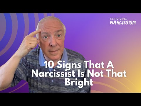 10 Signs That A Narcissist Is Not Very Bright
