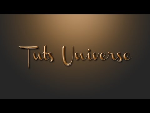 Как создать карамельный текст в Фотошопе