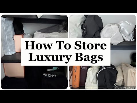 How To Store Designer Bags To Keep Their Value