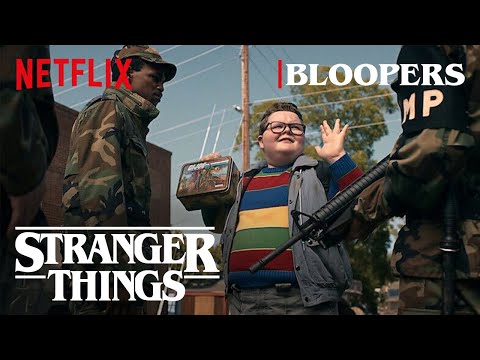 Stranger Things Funny Bloopers | Netflix