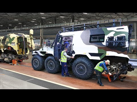 How Massive 8x8 ATVs Are Built by Hand in Russia