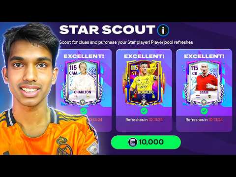 NEW 110-115 Festive Fixtures Star Scouts are BROKEN! - FC Mobile