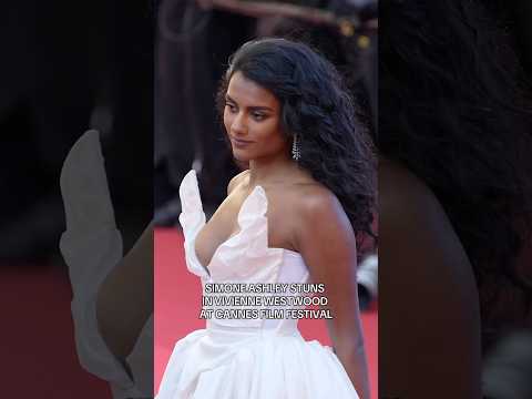 A vision in #VivienneWestwood. 🪽#SimoneAshley #CannesFilmFestival