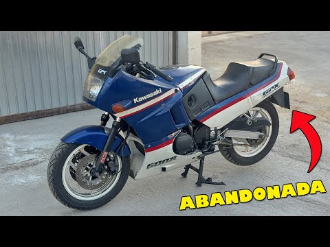 I RESTORE IN DETAIL an ABANDONED KAWASAKI GPX 600 R