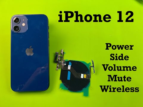 IPhone 12 volume side button flex replacement | nothing left out