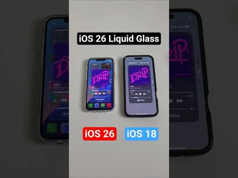 iOS 26 的 Liquid Glass 真的有提升不少科技感?#iphone16 #ios26 #WWDC2025 #iphone17