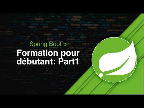 Spring Boot pour débutant: partie 1