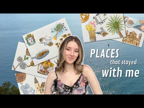 I turned my last year's travels into sketches