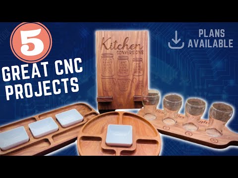 5 Great CNC Projects | CNC Plans Available