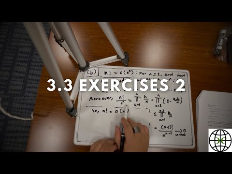 3.3 Exercises 2 (Ch3) (Algorithm Analysis) (Fa2025)