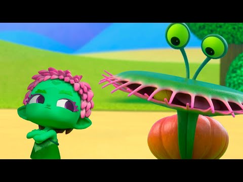 Команда Флоры – Тыква-мухоловка 🎃 – 7 серия | Познавательный мультик о природе