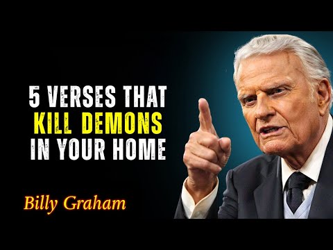 The Devil HATES These 5 Scriptures—Use Them Now! ⚔️ - Billy Graham