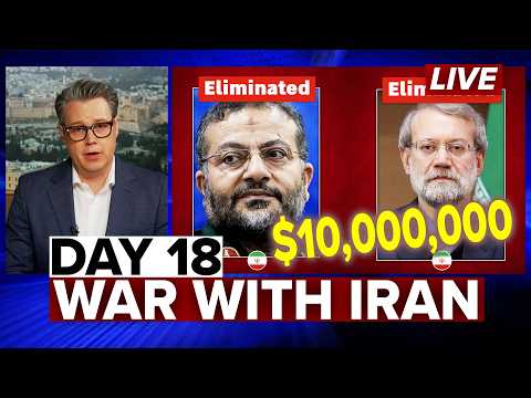 WAR UPDATE Day 18: Israel Saves the U.S. $10 Million, Eliminating Iran Terror Leader for Free