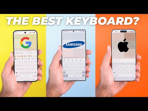 Apple Keyboard vs Samsung Keyboard vs Gboard - The Best Keyboard?