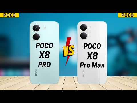Poco X8 Pro vs Poco X8 Pro Max