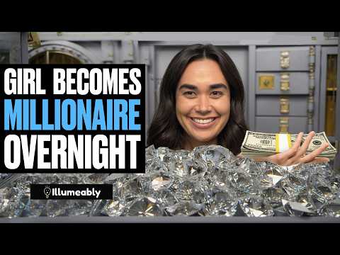 Girl Becomes MILLIONAIRE OVERNIGHT | Illumeably