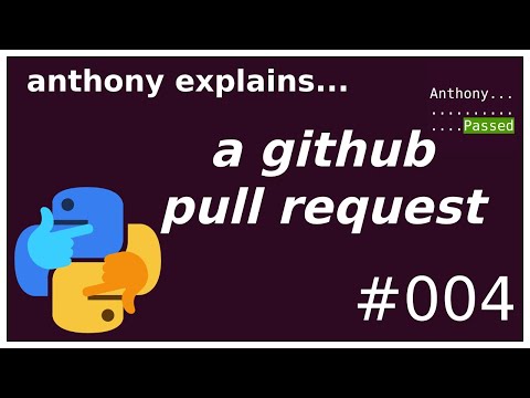 how to make a simple github PR (beginner) anthony explains #004