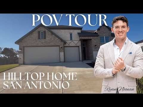 POV TOUR $1M hilltop home | San Antonio, TX
