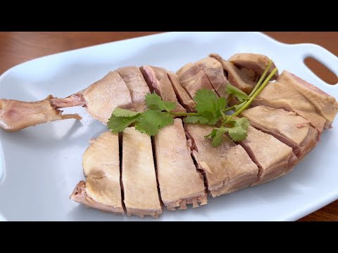 纯正风味的盐水鸭，在家就能做，制作简单，一做就成功!