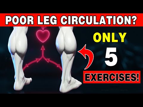 Over 50? Do THESE 5 Exercises for Poor Leg Circulation | Senior Wellness