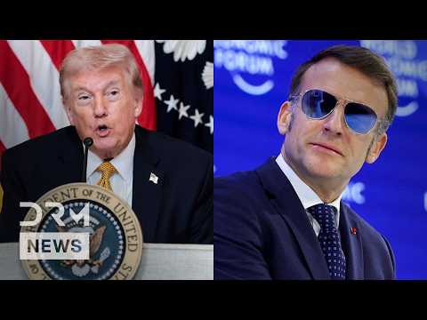 "Not Perfect" – Trump Says Macron Has Been on a Scale of 0 to 10 in Helping U.S. Over Iran | AC1N