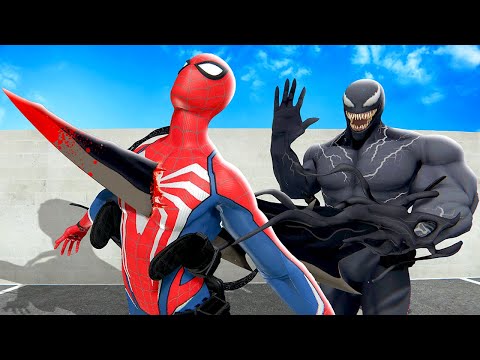 IMPALING My Friend as Venom - Bonelab VR Mods