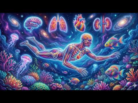 432Hz + 963Hz + 528Hz + 741Hz | The Deepest Healing: Whole Body Regeneration, Stress Relief #3