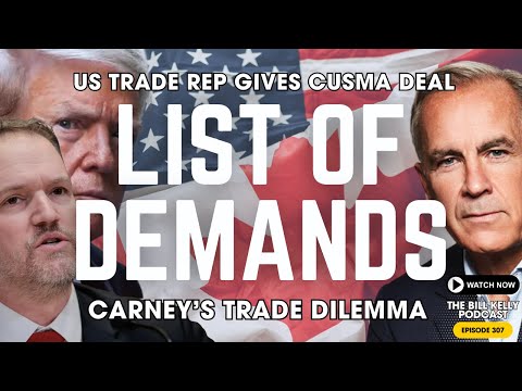 US Trade Rep Gives Carney a HUGE List of Demands, Threatens CUSMA Deal Expiration | Trade News Today