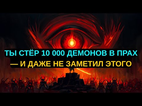 ИЗБРАННЫЙ: ТЫ УНИЧТОЖИЛ 10 000 ДЕМОНОВ — И ДАЖЕ НЕ ЗАМЕТИЛ ЭТОГО!