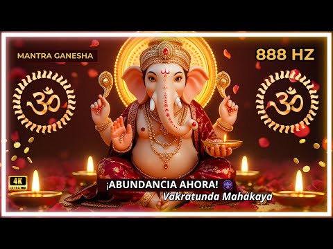 💰 ¡NO ES CASUALIDAD! EL UNIVERSO TE ABRE LOS CAMINOS 🕉️ Mantra GANESHA | ABUNDANCIA | 888 Hz