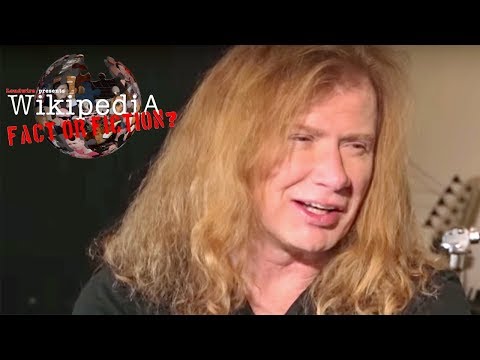 Dave Mustaine - Wikipedia: Fact or Fiction? (Part 1)