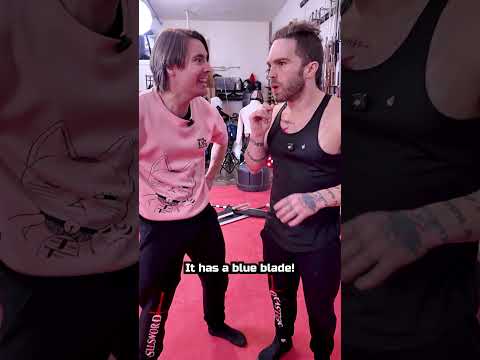 David ADMITS he likes Giant Anime Swords! #anime #fantasy #meme