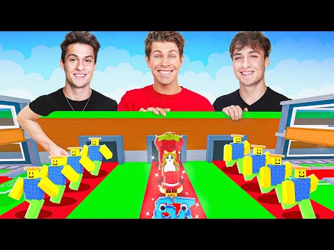 Steal a Brainrot 3 LANES Race With Ben Azelart..