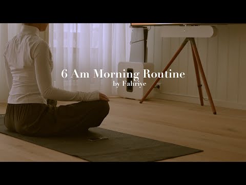 Start Your Day Right! 🌞 6AM Routine | Yoga🧘🏻‍♀️, Delicious Breakfast🥪, Makeup Fun!💖