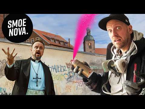 Surreales Graffiti? 😂  Wie Pastor das zusammen?