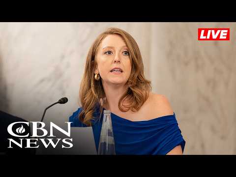 LIVE: Casey Means Confirmation Hearing to be US Surgeon General | CBN News