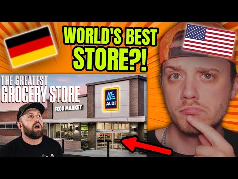 American Reacts to ALDI: The Best Grocery Store On EARTH