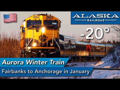 The Aurora Winter Train: ALASKA Railroad, an Unforgettable Experience in the North!